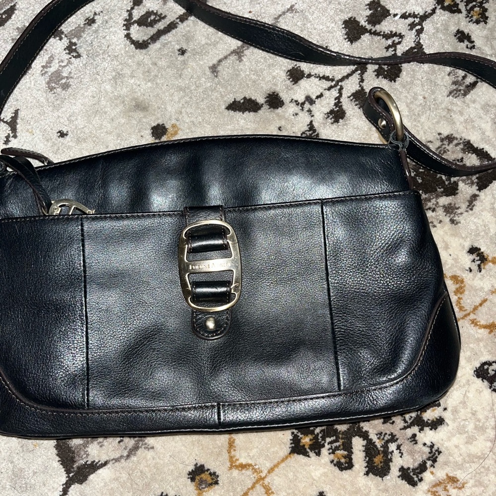 Etienne Aigner leather shoulder bag
